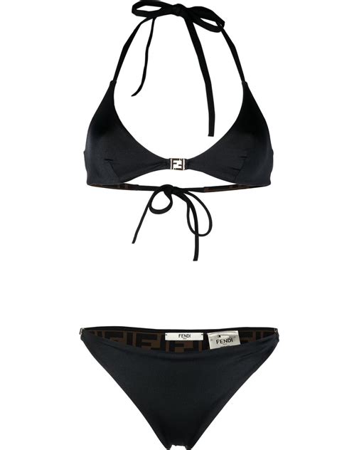 fendi black ff|Fendi black swimsuit.